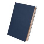Theo Recycled Pu Notebook With Kraft Paper And Sticky Notes-8
