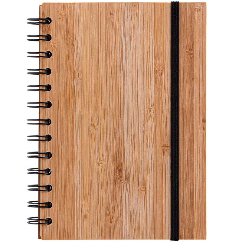Evergreen Bamboo Notebook w/Recycled Paper-2
