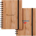 Evergreen Bamboo Notebook w/Recycled Paper-1