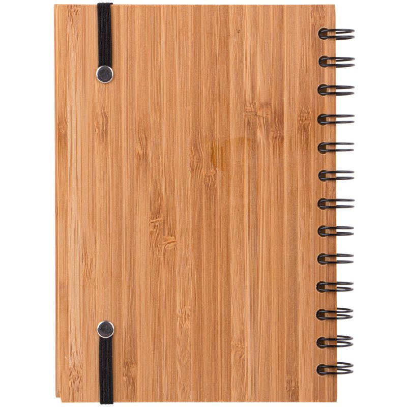 Evergreen Bamboo Notebook w/Recycled Paper-3