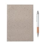 Tree Free Notebook/Manuel Recycled Pen Gift Set-10
