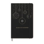 Moleskine® Hard Cover Holiday Notebook and Kaweco Pen Gift Set - Black-3