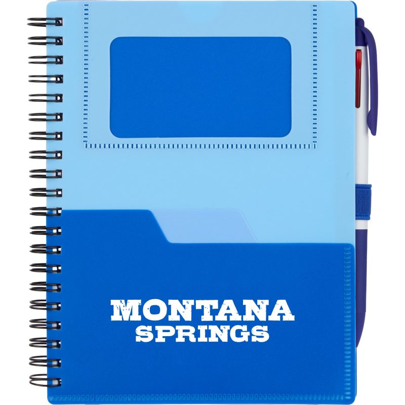 5" x 7" FSC® Recycled Stash Spiral Notebook-10