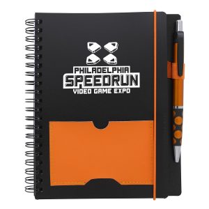 Good Value™ Festival Notebook With Pen-1