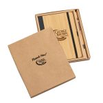 Forleo Bamboo Notebook/Lucky Pen Gift Set-1