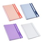 Arcadia Soft Spiral Notebook With Front Pocket-2