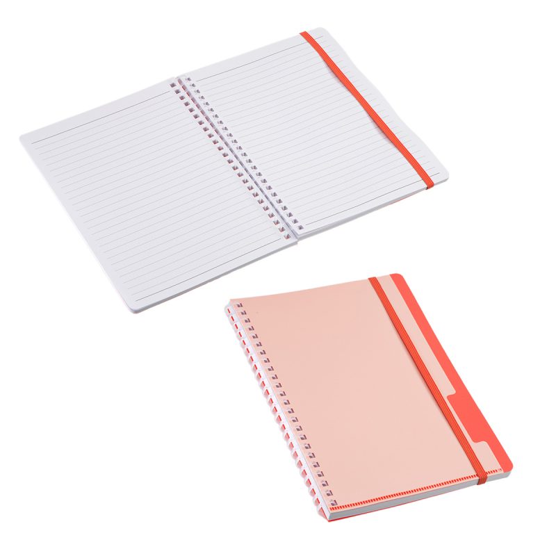 Arcadia Soft Spiral Notebook With Front Pocket-10