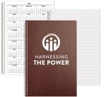 Calendar Leatherette Notebook (6"x 9")-6