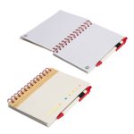 Camber Spiral Notebook with Colorful Sticky Notes & Pen-8