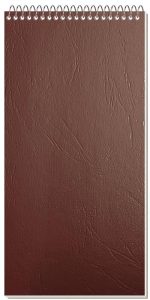 Flex Leatherette Reporter Notebook (4"x 8 ¼")-2