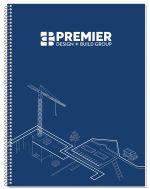 Full Color Imprinted Sheets Composition Notebook (8 3/16"x 10 7/8")-1