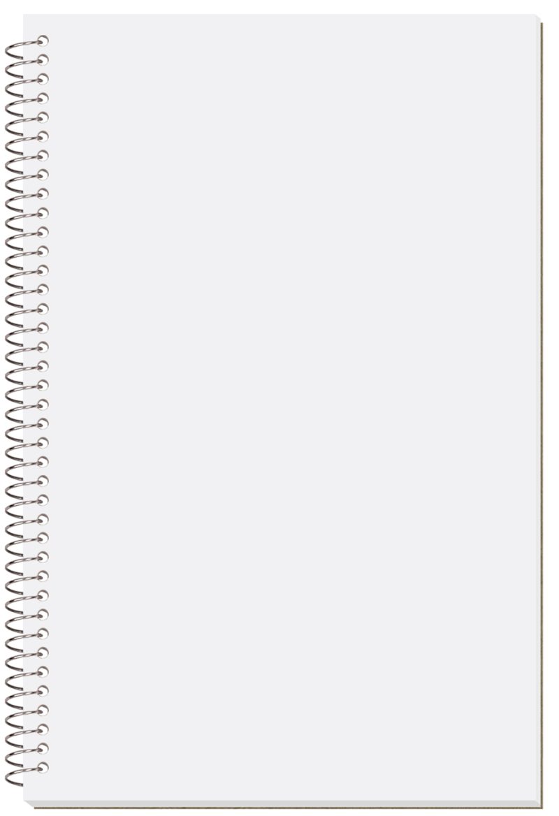 Full Color Imprinted Sheets Stenographer Notebook (5 3/8"x 8 ¼")-2