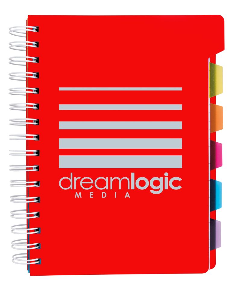Good Value™ Spiral Notebook with Tabs-4