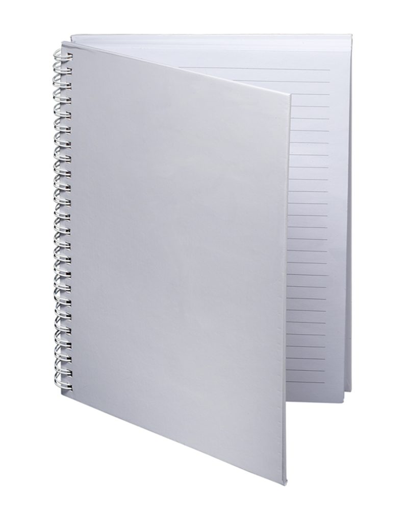 Hardcover Spiral Notebook 5.75" x 8.25"-9