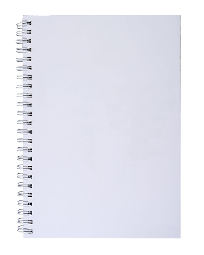 Hardcover Spiral Notebook 5.75" x 8.25"-10