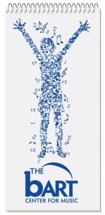 Imprinted Sheet Reporter Notebooks (4"x 8 ¼")-3