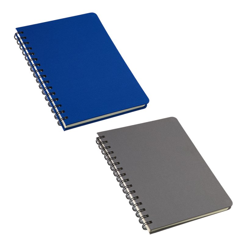 Parley Repreve® Recycled Textured Hardcover Spiral Notebook-1