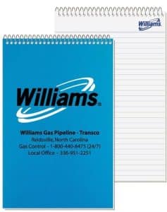 Poly Stenographer Notebook (5 3/8"x 8 ¼")-1