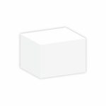 Post-it® Notes Custom Printed Rectangle Full Cube Note Pad (3"x4"x2¾")-2