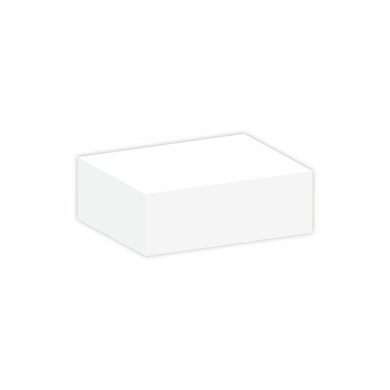 Post-it® Notes Custom Printed Rectangle Half Cube Note Pad (3"x4"x1 3/8")-2