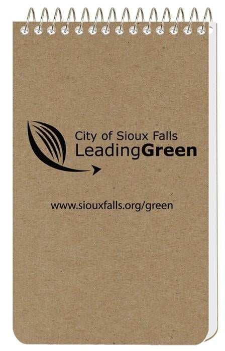 Custom Recycled Pocket Notebook (2 7/8″x 4 ¾”) with Logo ...