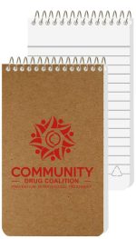 Recycled Pocket Notebook (2 7/8"x 4 ¾")-3