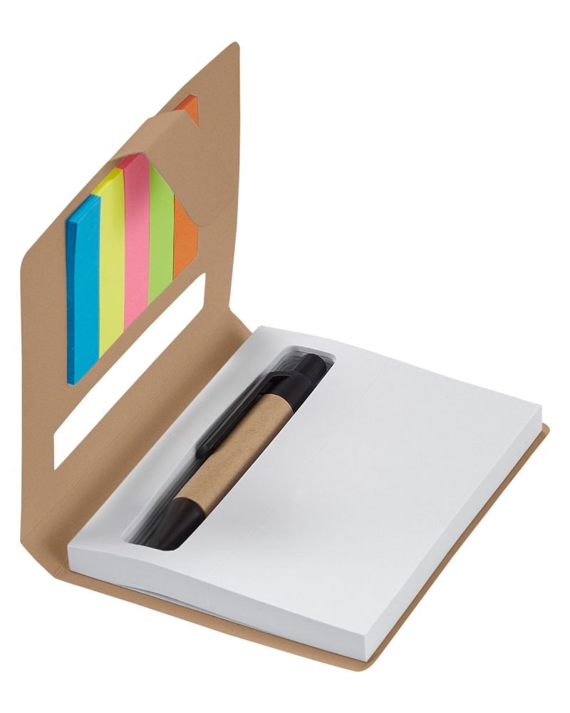Stowaway Sticky Jotter With Pen-6