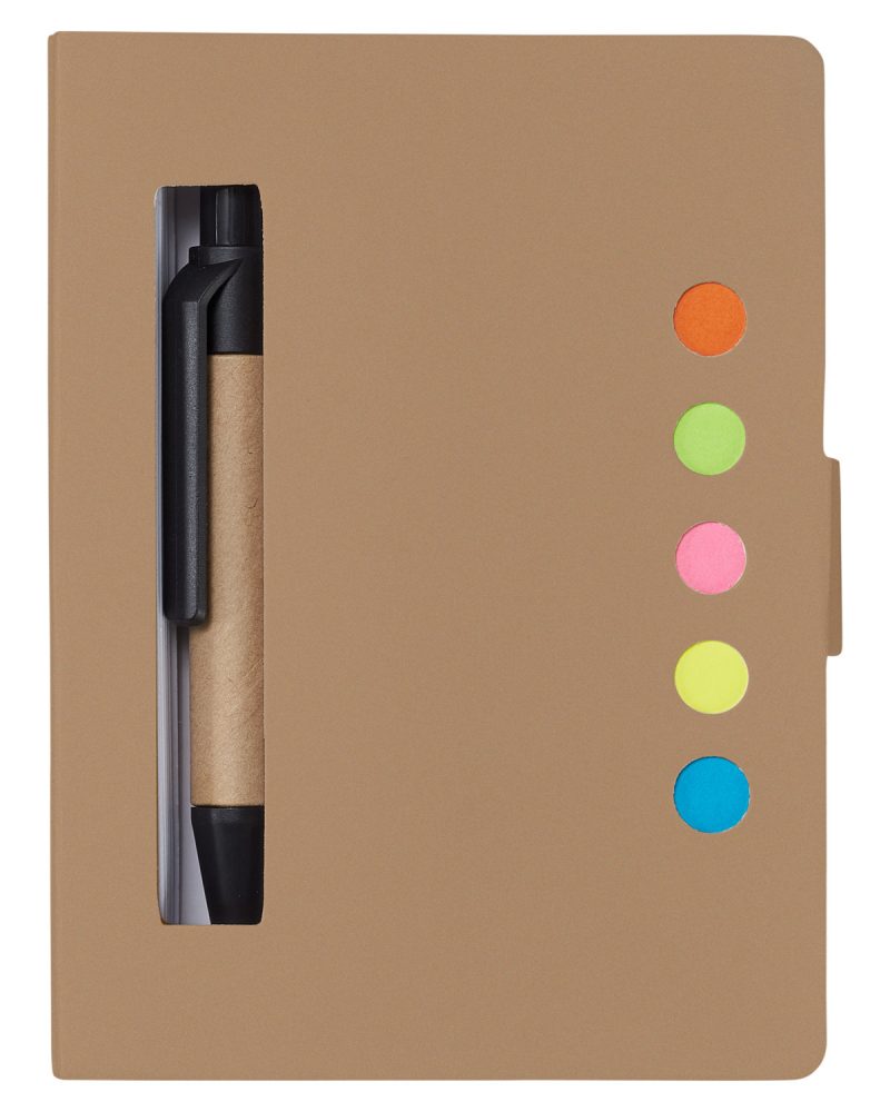 Stowaway Sticky Jotter With Pen-8