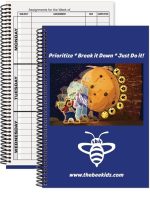 Weekly Assignment Planner Notebook (5 ¾"x 8 3/8")-1