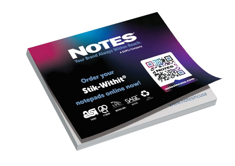 25-Sheet Stik-Withit® Low Quantity Adhesive Notepad (4"x3")-1