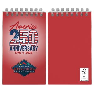 3" X 5" Patriotic Soft Spiral Notebook-1