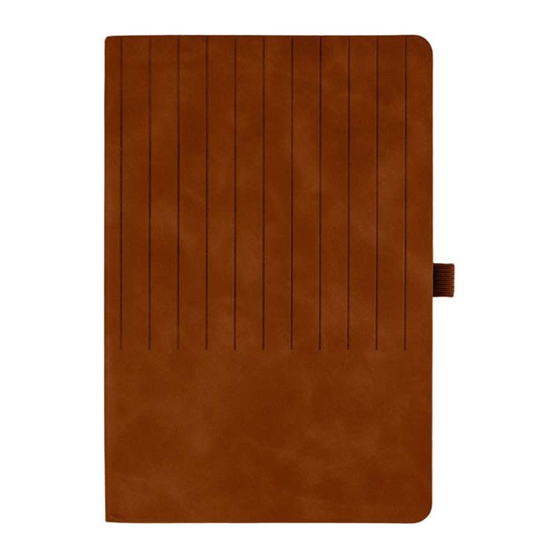 Engraved Striped Watermark Notebook-6