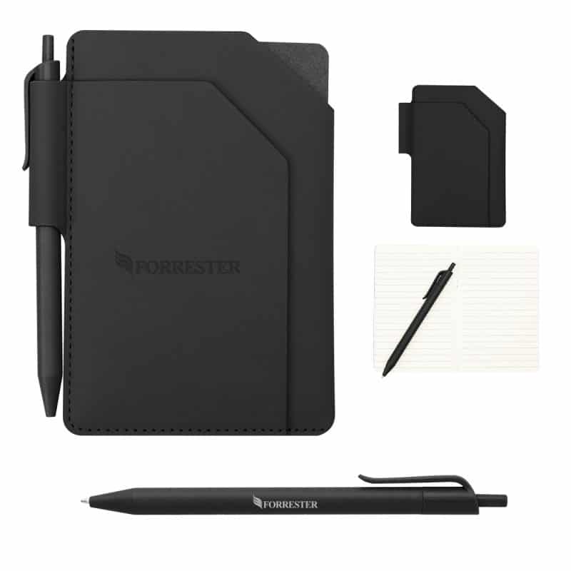 Pinnacle Recycled Jotter With Pen-6