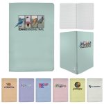 5" x 7" Pastel Sewn Paper Cover Notebook-1