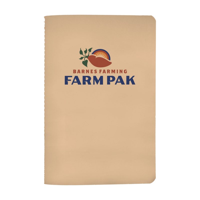 5" x 7" Pastel Sewn Paper Cover Notebook-9