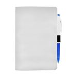 5" x 7" Sewn Paper Cover Notebook with Pen-5