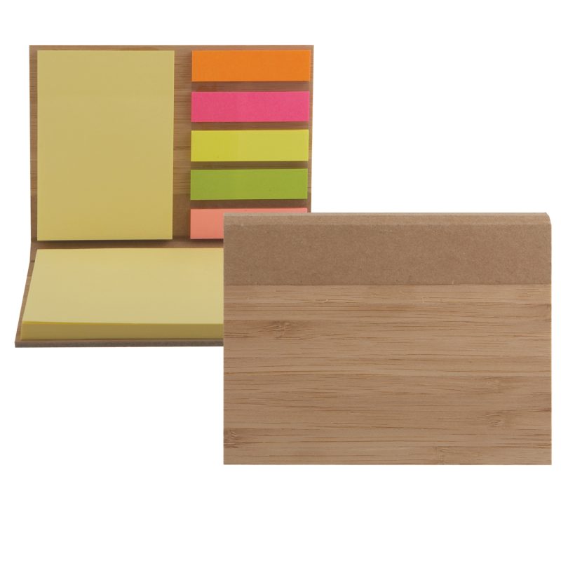 Bamboo Sticky Notepad - Full-Color Inkjet-2