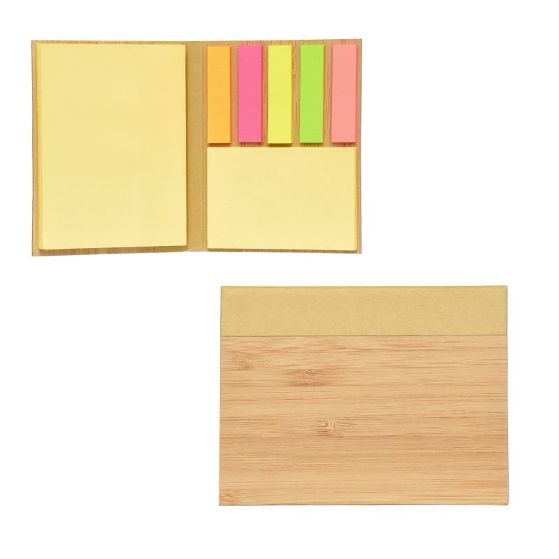 Bamboo Sticky Notepad - Full-Color Inkjet-3