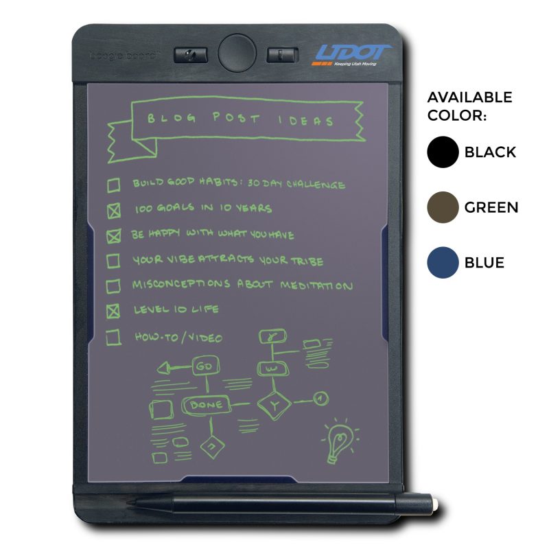 Boogie Board® Blackboard™ Smart Scan Reusable Notebook - Note Size-1
