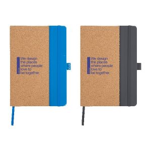 Hickory Cork & Recycled PU Notebook-1