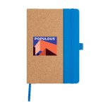 Hickory Cork & Recycled PU Notebook-9