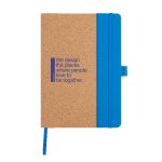 Hickory Cork & Recycled PU Notebook-10