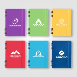 Jora Spiral Bound Notebook - A5 - Silkscreen-1