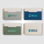 Lino FSC Paper Spiral Binding Horizontal Pocket Notebook - A6 - Full-Color Inkjet-1