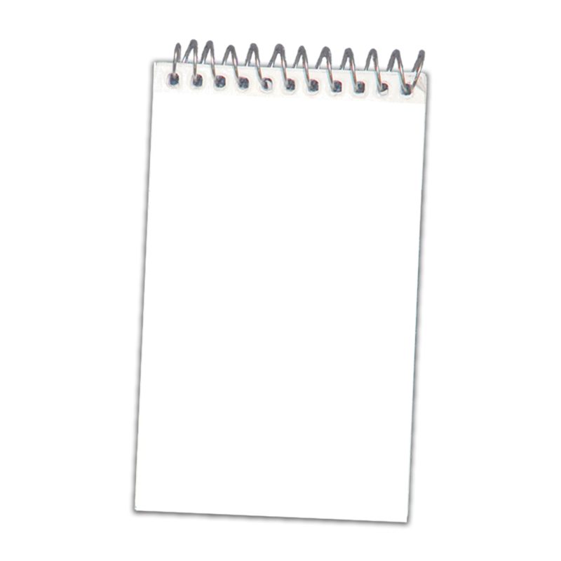 SimpliColor 3" x 5" Top-Bound Flip Notepad - Full-Color-2