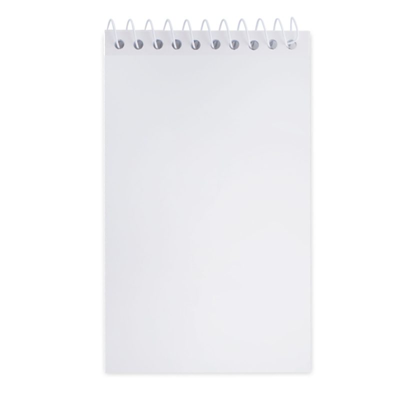 SimpliColor 3" x 5" Top-Bound Flip Notepad - Full-Color-3