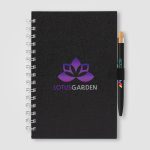Terra Recycled Milk Carton Hard Cover Spiral A5 Notebook & Reborn Pen Set - Full-Color Inkjet-7