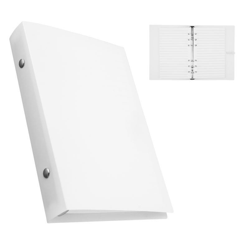 Frosted Recycled Refillable Notebook-4