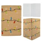 5" x 7" Sewn Paper Cover Holiday Notebook-2
