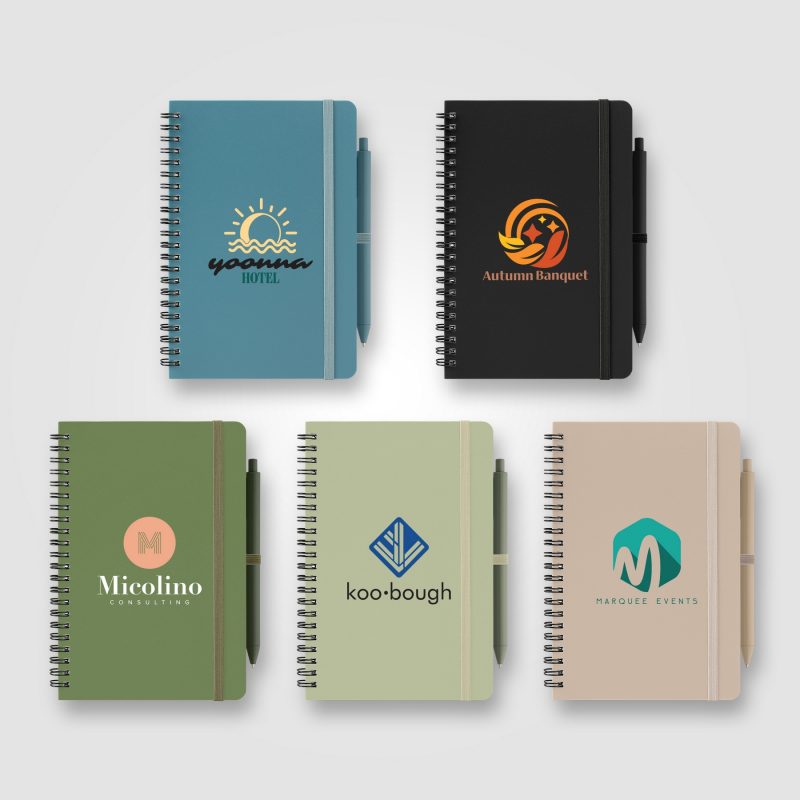 Hga-Repreve-Spiral-Jotter-Notepad-A5-NZE H?ga Repreve? Spiral Jotter Notepad - A5-1